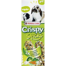Crispy Sticks - Vegetais - Coelho/Por. da Índia 2x55g